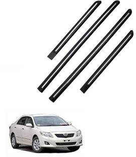 TECHMOZ TOYOTA COROLLA DOOR SIDE BEADING CHROME LINE SET OF 4 Car Beading Roll For Door