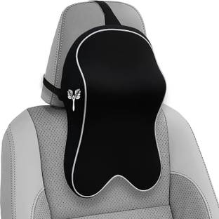 Grin Health Black Memory Foam Car Pillow Cushion for Universal For Car