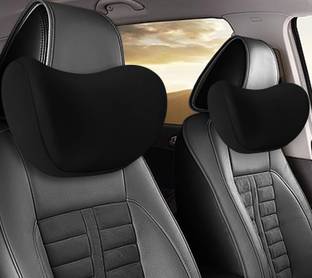 BBBIKINI Black Memory Foam Car Pillow Cushion for Universal For Car