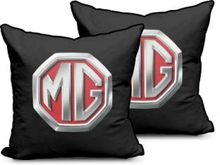 MeeFactory Black Polyester Car Pillow Cushion for MG