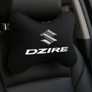 Zoom Trade Black Polyester Car Pillow Cushion for Maruti Suzuki