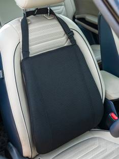 HOSPIKART Black Memory Foam Car Pillow Cushion for Universal For Car