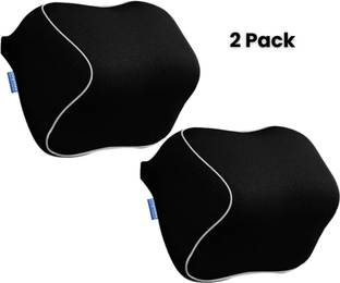 Doyelex Black Memory Foam Car Pillow Cushion for Universal For Car