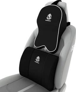 MRRON Black Memory Foam Car Pillow Cushion for Universal For Car