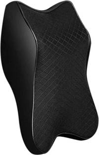 Dreamshop Black Memory Foam Car Pillow Cushion for Universal For Car