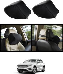 ABJD Black Memory Foam Car Pillow Cushion for Volkswagen