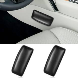 Zeitel Leather Auto Center Console Knee Cushion Soft Pad, Car Foot Care Knee Leggings Car Armrest Pad Cushion