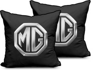 kioni Black Polyester Car Pillow Cushion for MG