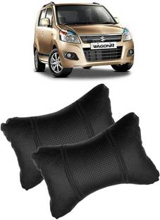 शूलिन काला लेदरेट Universal For Car के लिए कार पिल्लो कुशन