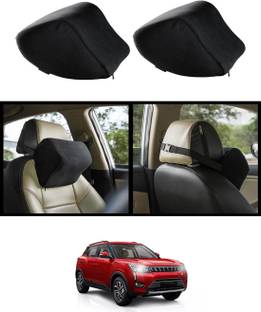 ABJD Black Memory Foam Car Pillow Cushion for Mahindra