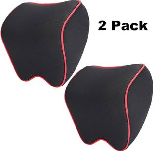 varnirajimportexport Black Memory Foam Car Pillow Cushion for Universal For Car