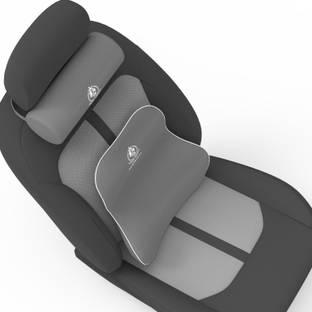 house of common Grey Memory Foam Car Pillow Cushion for Universal For Car