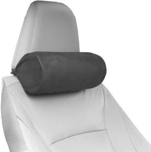 Soo Jaoo Grey Velvet Car Pillow Cushion for Universal For Car