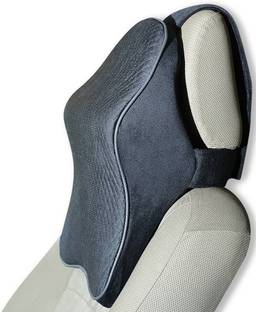 Prim Enterprise Black Memory Foam Car Pillow Cushion for Universal For Car