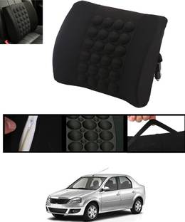 AYW Black Nylon Car Pillow Cushion for Mahindra