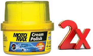 Pidilite Paste Car Polish for Bumper, Chrome Accent, Metal Parts, Leather