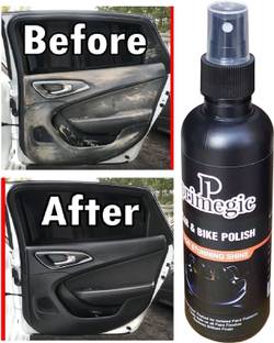 PRIMEGIC Liquid Car Polish for Chrome Accent, Bumper, Exterior, Dashboard, Metal Parts, Leather, Windscreen