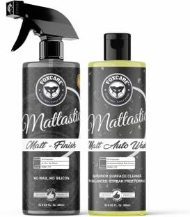 FOXCARE Liquid Car Polish for Exterior, Dashboard, Tyres, Bumper, Metal Parts, Leather, Chrome Accent, Leather, Chrome Accent
