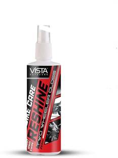 VISTA Liquid Car Polish for Chrome Accent, Dashboard, Metal Parts, Tyres