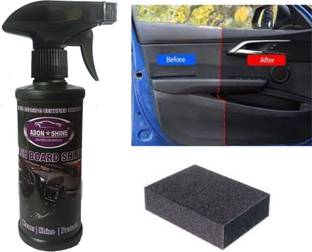 ADON SHINE Liquid Car Polish for Dashboard, Leather, Bumper, Chrome Accent, Exterior, Metal Parts