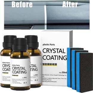 KROYWEN Liquid Car Polish for Dashboard, Windscreen, Bumper, Chrome Accent, Exterior, Headlight, Leather, Metal Parts, Tyres