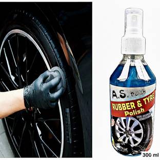 A S AUTO Liquid Car Polish for Tyres, Dashboard, Leather, Bumper, Exterior