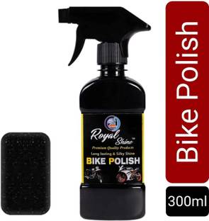 Royal Shine Liquid Car Polish for Bumper, Dashboard, Tyres, Exterior, Chrome Accent