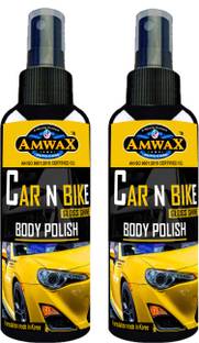 amwax Liquid Car Polish for Exterior, Metal Parts