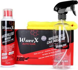Wavex Liquid Car Polish for Exterior, Metal Parts, Exterior
