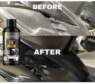 Lofiyan Liquid Car Polish for Bumper, Tyres, Dashboard, Leather, Windscreen