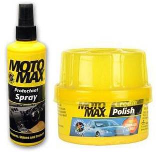 Motomax Liquid Car Polish for Exterior, Metal Parts, Dashboard