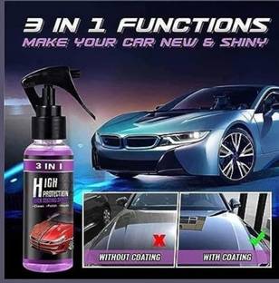 Slate Liquid Car Polish for Tyres, Dashboard, Leather, Windscreen, Headlight, Exterior, Metal Parts