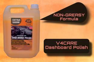 V4 CARE Liquid Car Polish for Dashboard, Tyres, Exterior, Leather, Bumper, Metal Parts