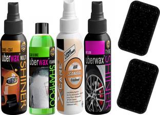 UBERWAX Liquid Car Polish for Bumper, Dashboard, Exterior, Leather, Tyres, Metal Parts