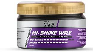 VISTA Paste Car Polish for Metal Parts, Leather, Chrome Accent, Bumper, Leather, Tyres