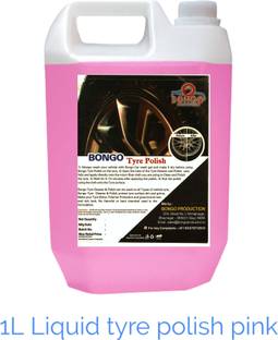 bongoproduction Liquid Car Polish for Tyres, Bumper