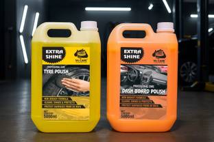 V4 CARE Liquid Car Polish for Dashboard, Tyres, Bumper
