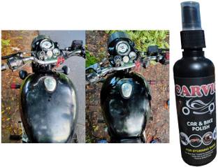 carvio Liquid Car Polish for Chrome Accent, Dashboard, Exterior, Headlight, Leather, Metal Parts, Tyres, Windscreen