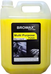 BROWAX Liquid Car Polish for Dashboard, Tyres, Bumper