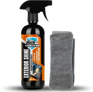 Groommm Liquid Car Polish for Bumper, Exterior, Metal Parts, Chrome Accent