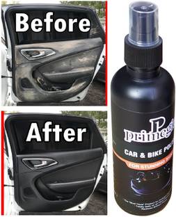 PRIMEGIC Liquid Car Polish for Chrome Accent, Bumper, Exterior, Dashboard, Metal Parts, Leather, Windscreen