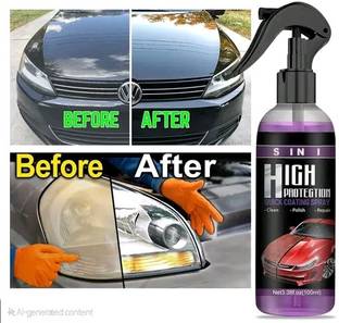 BUBBLEX Liquid Car Polish for Dashboard, Chrome Accent, Exterior, Leather, Tyres