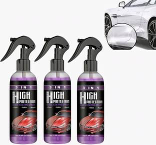 Shineshake Liquid Car Polish for Metal Parts, Windscreen, Bumper, Headlight, Dashboard, Leather, Chrome Accent