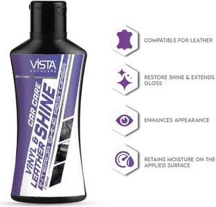 VISTA Liquid Car Polish for Dashboard, Leather
