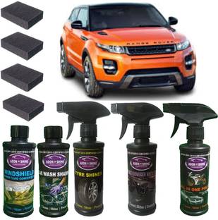 ADON SHINE Liquid Car Polish for Bumper, Chrome Accent, Dashboard, Exterior, Headlight, Leather, Metal Parts, Windscreen