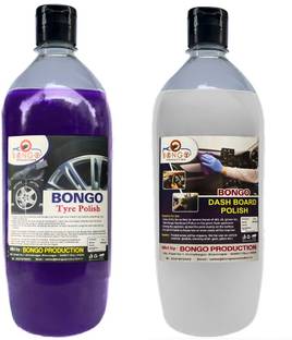 bongoproduction Paste Car Polish for Dashboard, Tyres, Leather