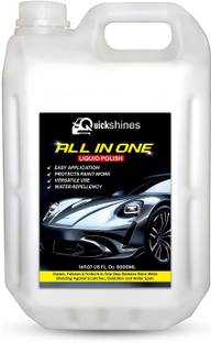 Quickshines Liquid Car Polish for Dashboard, Leather