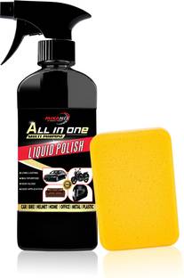 MIKANIX Liquid Car Polish for Metal Parts, Dashboard, Leather, Chrome Accent, Exterior