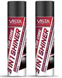 VISTA Liquid Car Polish for Dashboard, Metal Parts, Exterior, Leather, Bumper