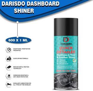 Darisdo Liquid Car Polish for Leather, Tyres, Dashboard, Chrome Accent, Bumper, Windscreen, Metal Parts, Chrome Accent